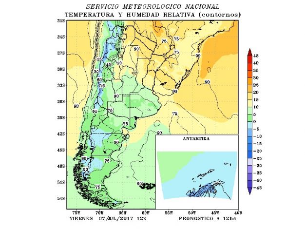 Pronóstico del tiempo para hoy - Revista Chacra