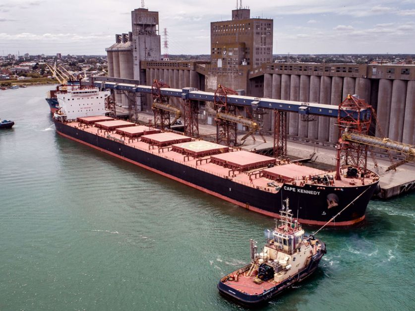 Exportaciones por el puerto de Quequén crecieron 133% en lo que va del año  - Revista Chacra
